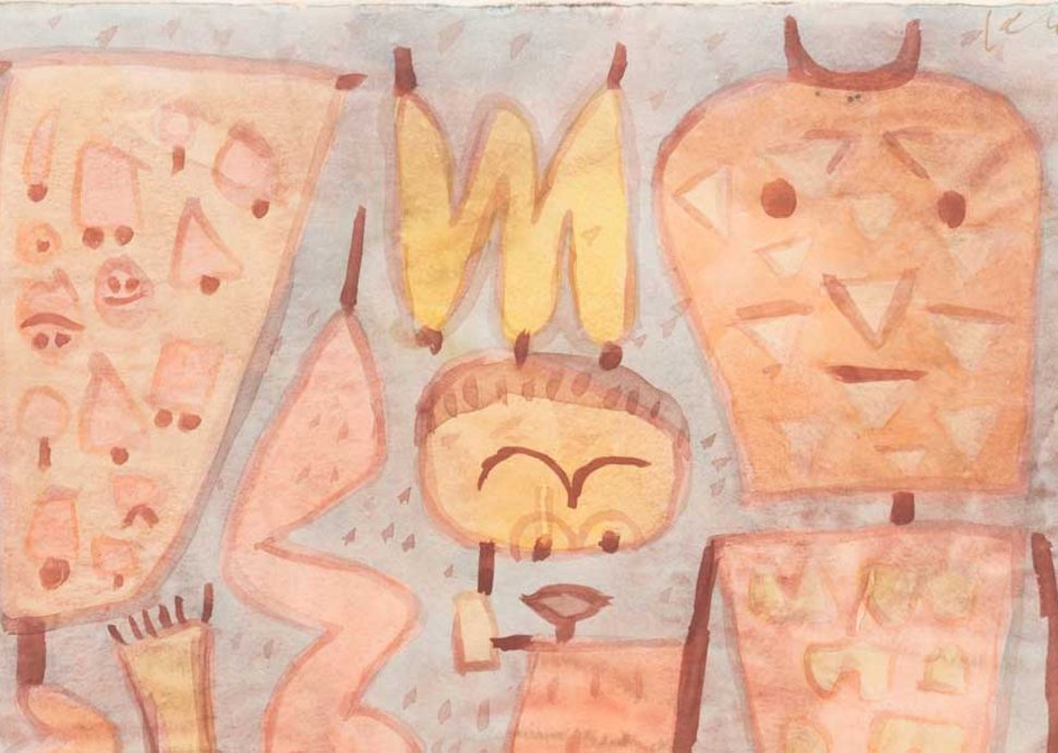 Paul Klee, Geister des Theaters, 1939