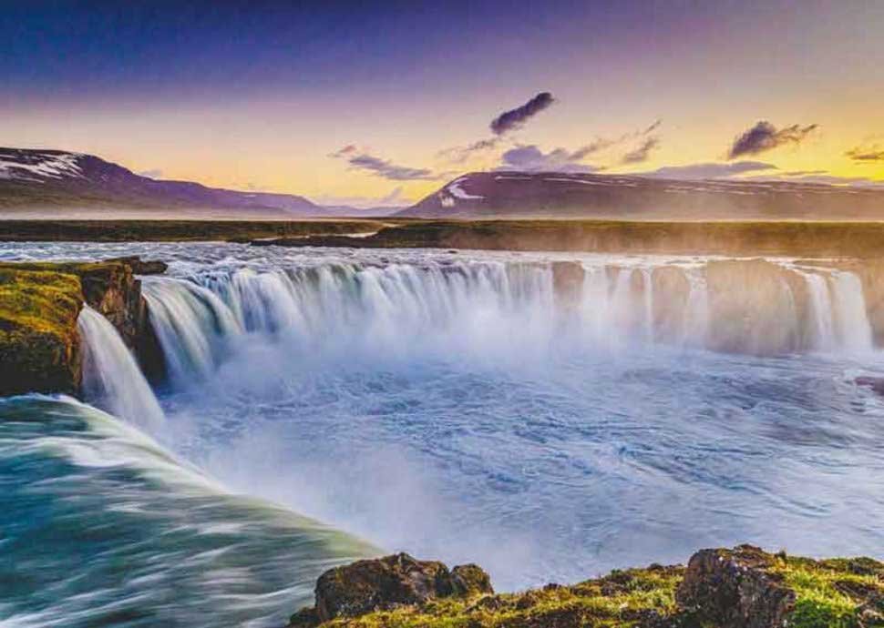 Goðafoss, der Wasserfall der Götter.