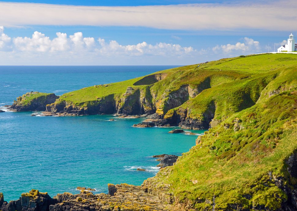 Das malerische Cornwall in Südengland