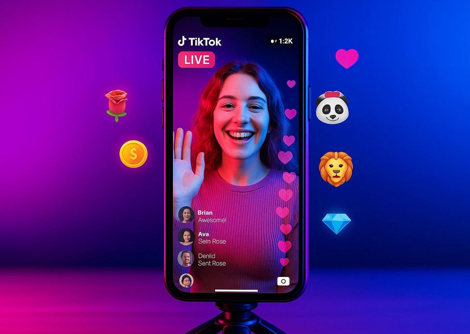 Ein TikTok Livestream kann sehr erfolgreich sein.