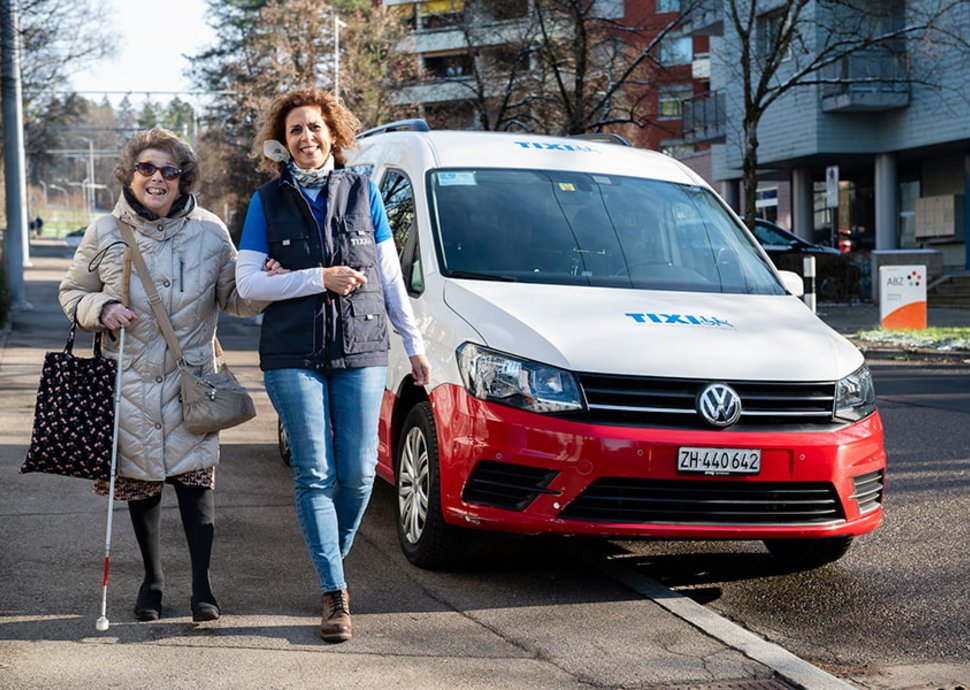 Das Engagement bei TIXI gibt den Freiwilligen viel zurück