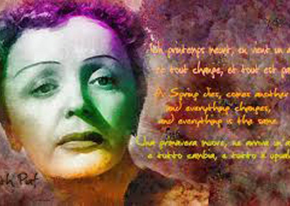 Edith Piaf, die Frau mit der Jahrhundertstimme Edith Piaf, Jahrhundertstimme