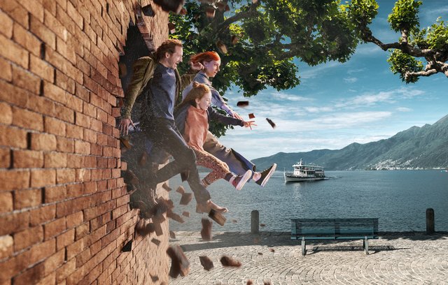 Raus und mit Kindern die Schweiz entdecken.
