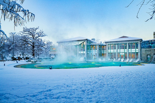 Warmes Aussenbecken Aquarena fun