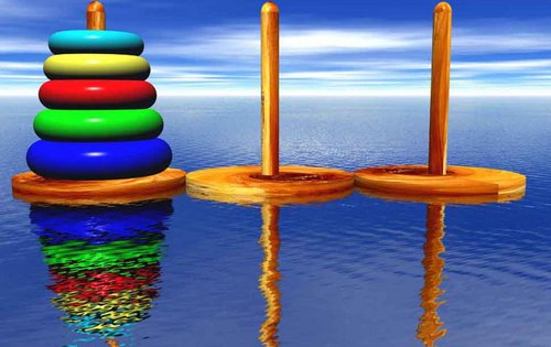 Türme von Hanoi jetzt online als Spiel zum Knobeln bereit.