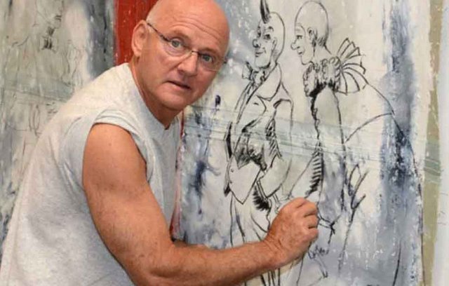 Rolf Knie, Kunstmaler, Artist und Schauspieler.