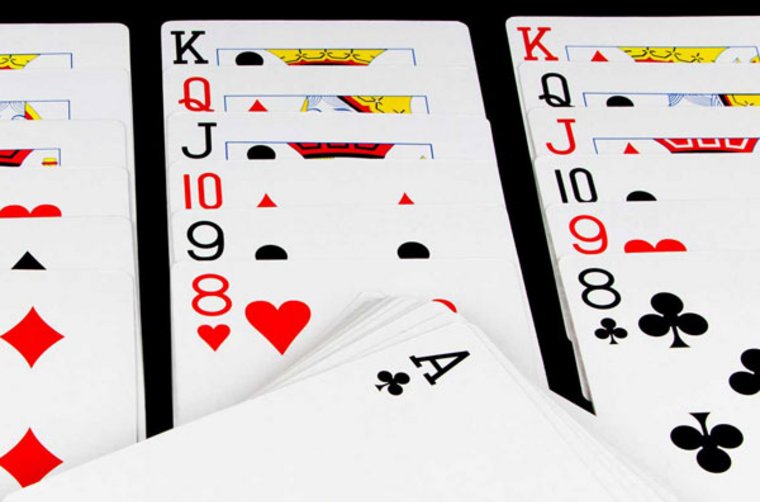 Solitaire/Patience bei 50plus.ch