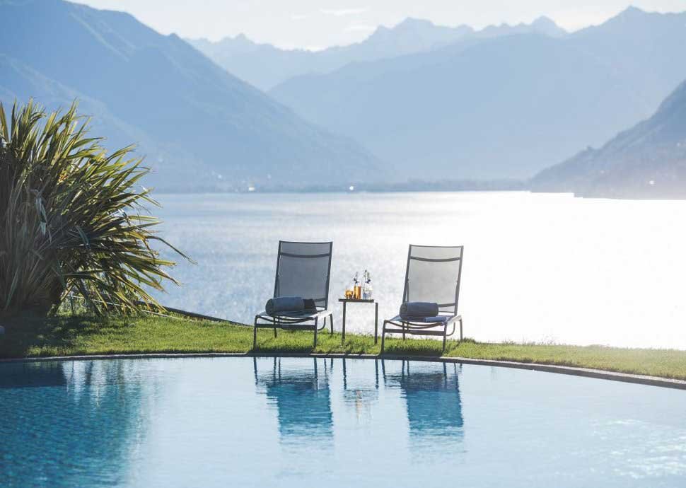 Aussicht auf den Lago Maggiore