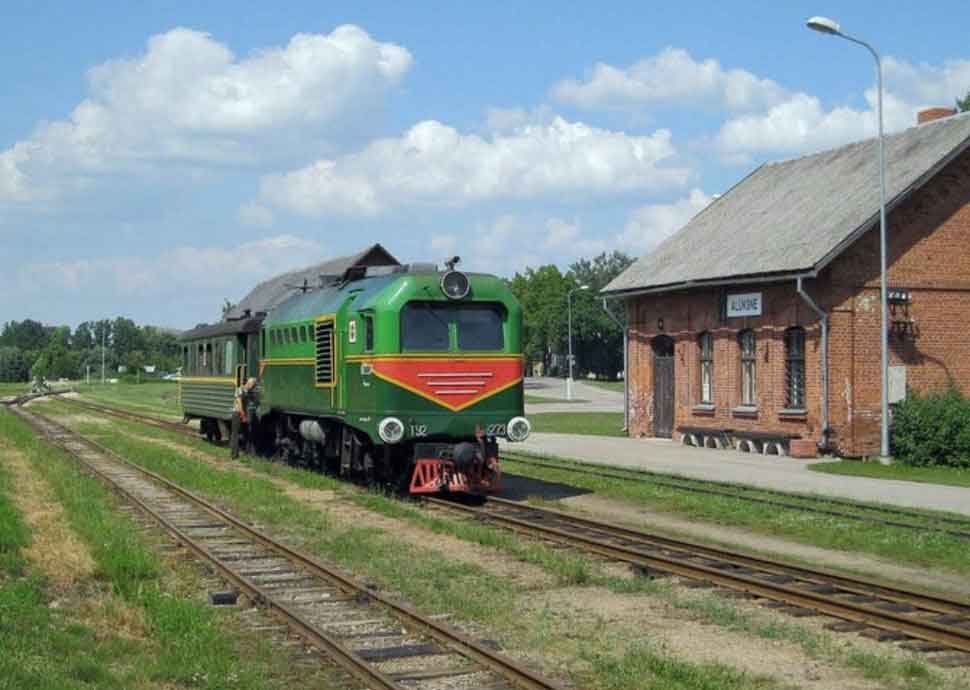 Schmalspurbahn Gulbene-Aluksne