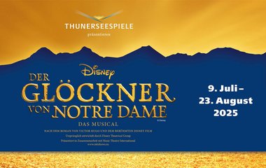 Der Glöckner von Notre Dame an den Thunerseespielen. 