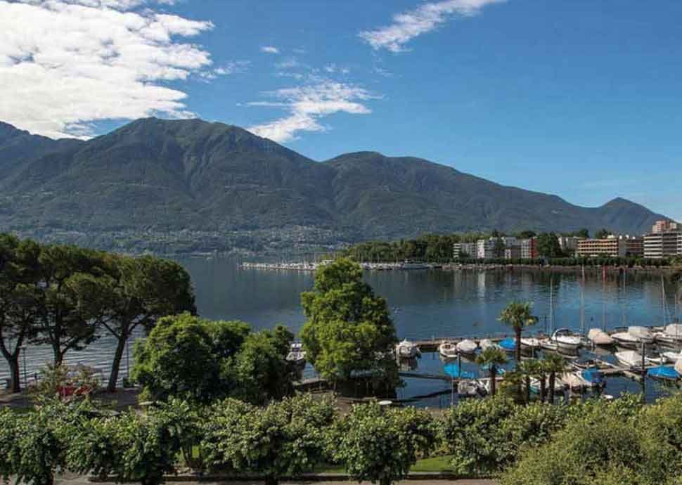 Ausblick vom Hotel