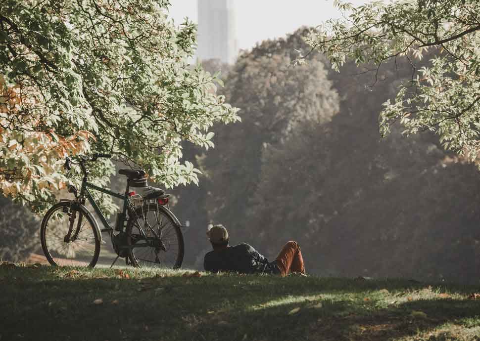 Radtour statt Besuch im Vergnügungspark