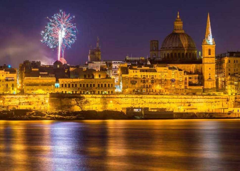 Festtagsreisen Malta Silvester