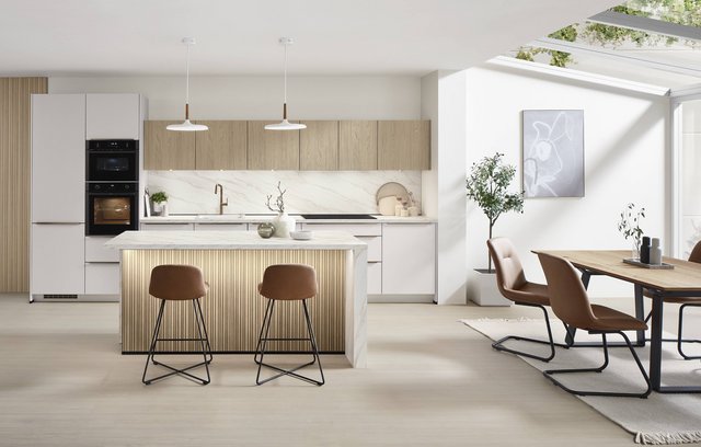 Eine renovierte Küche