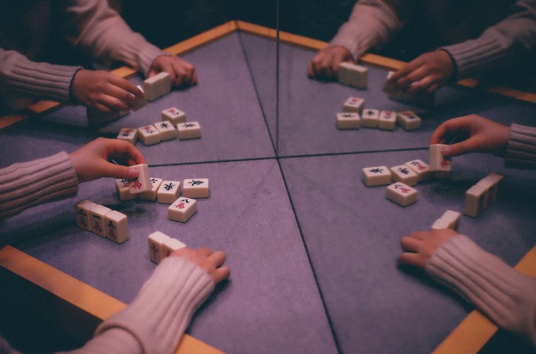 Mahjong, das chinesische Gesellschaftsspiel 