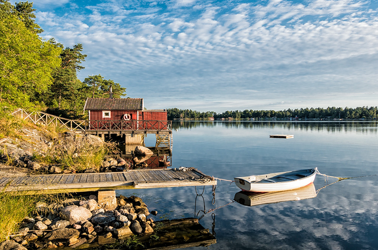 Ein Rückzugsort in klarer nordischer Natur | Fotolia, Rico K.