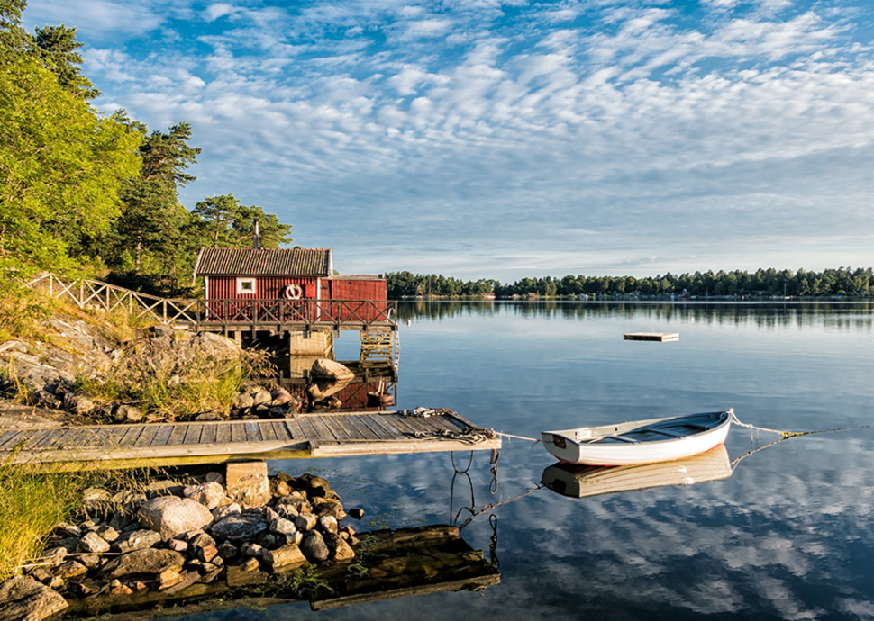 Ein Rückzugsort in klarer nordischer Natur | Fotolia, Rico K.