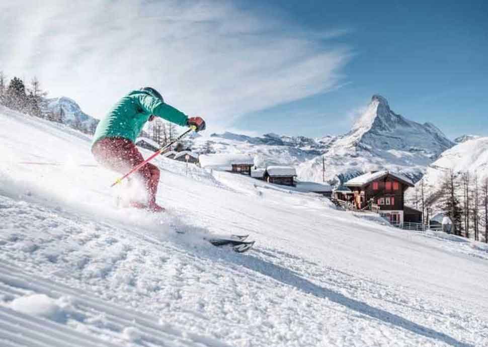 Ski Paradise Zermatt Matterhorn