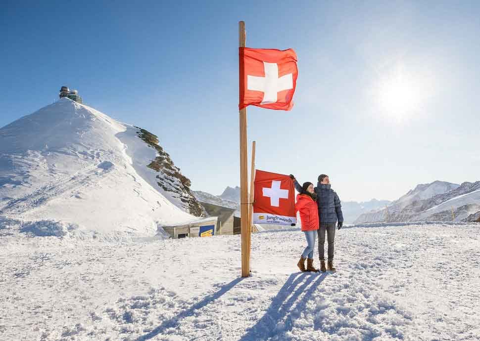 Auf zur schönsten Terrasse der Schweiz