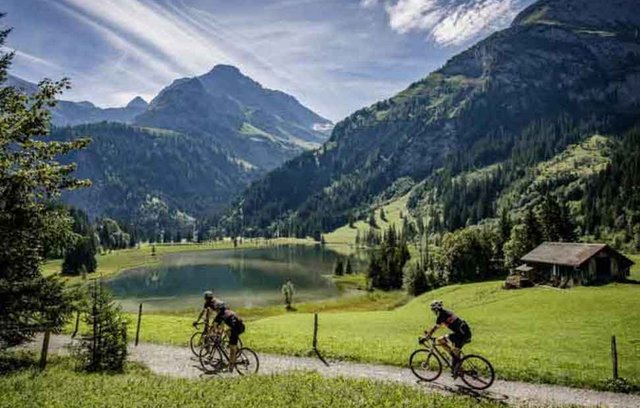 Panorama in Gstaad