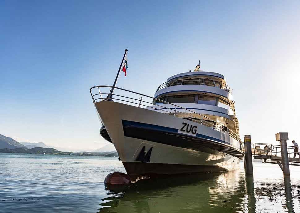 Zugersee, Schifffahrt Zugersee, Ausflugsziel Zug