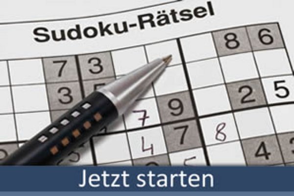 Sudoku lösen bei 50PLUS.ch