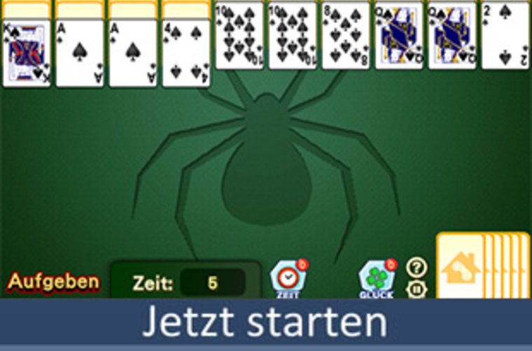 Spinnen Patience: Das perfekte Online-Kartenspiel für Geduldige 