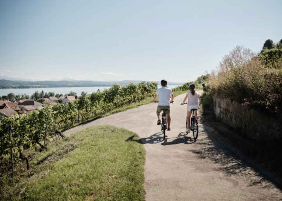 Velorundreise rund um den Murtensee