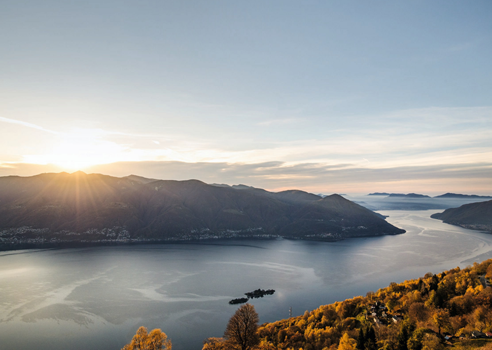 Blick auf Brissago-Inseln