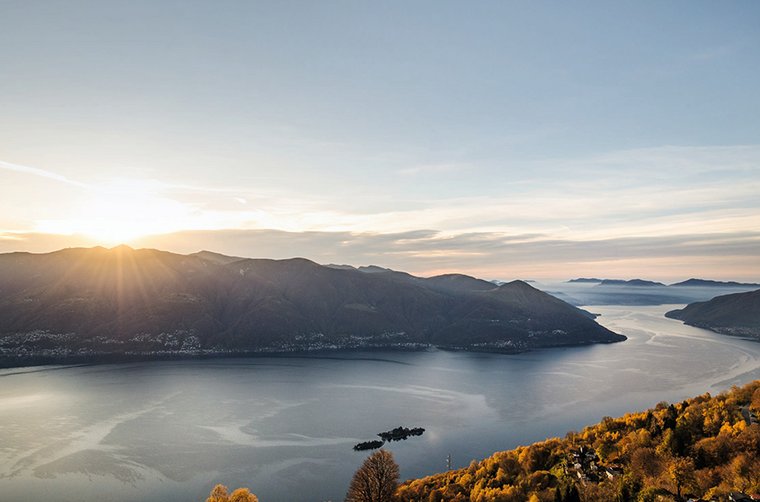 Blick auf Brissago-Inseln