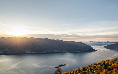 Blick auf Brissago-Inseln
