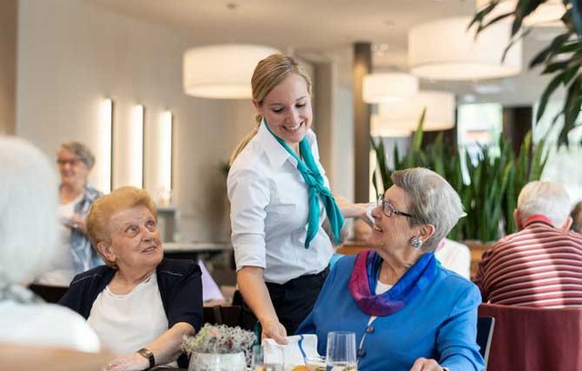 Hochstehende Gastronomie bei Senevita