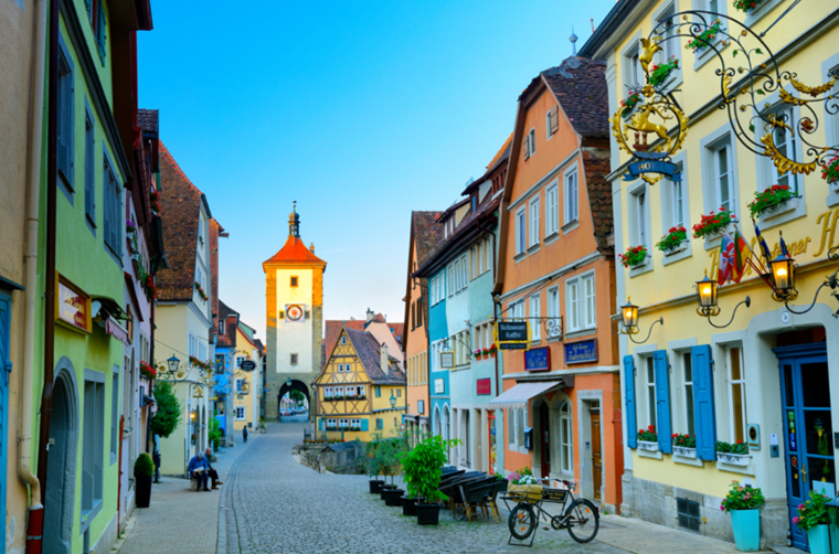 Rothenburg o. d. Tauber: Plönlein mit Siebersturm | © DZT / Francesco Carovillano