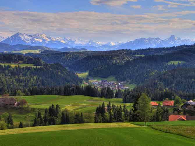 Wanderausflug mit 360-Grad-Panorama