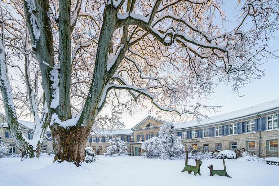 Kurhotel Im Park im Winter