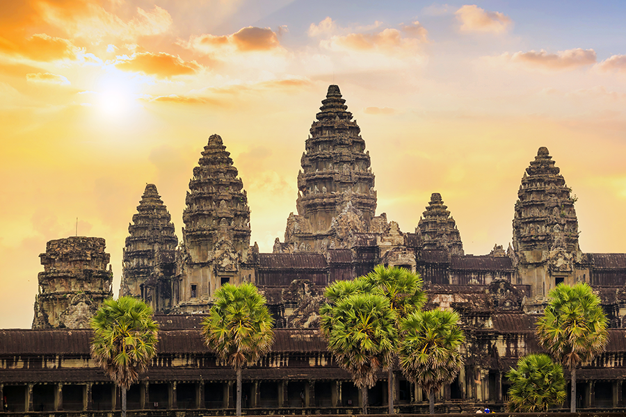 Tempelanlage von Angkor Wat, Kambodscha | © iStock Photo