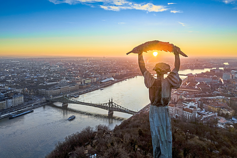 Budapest Ungarn Donau