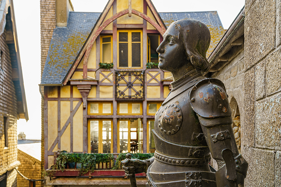 Denkmal für Jeanne de Arc-Statue