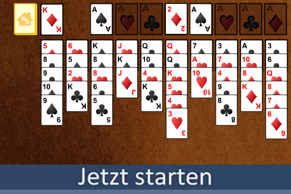 Forty Thieves Solitär